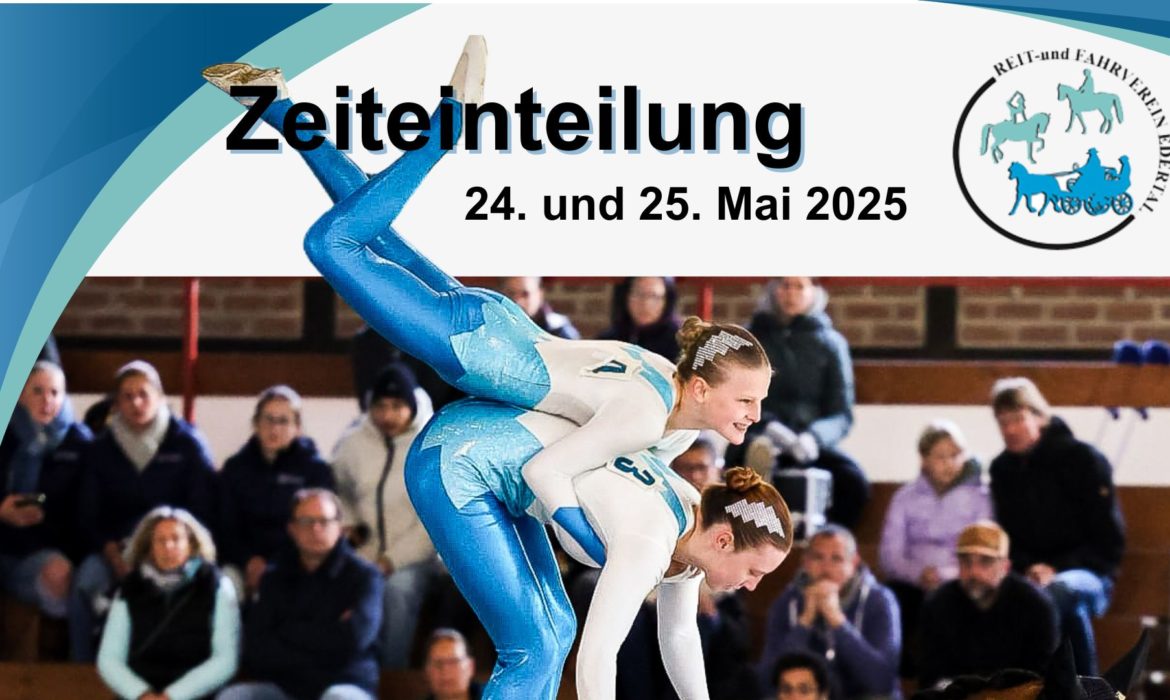 28. Voltigierturnier - Zeiteinteilung